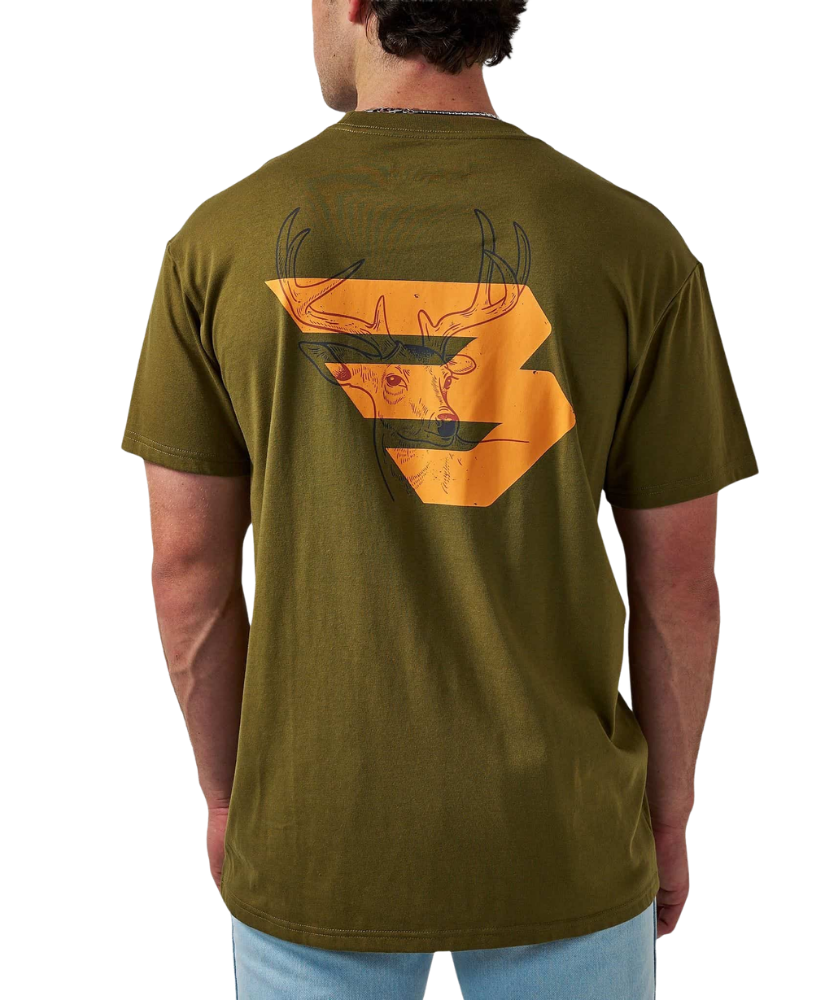Burlebo - Deer Flying B Logo Tee