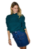 Maci Mock Neck Long Sleeve Sweater
