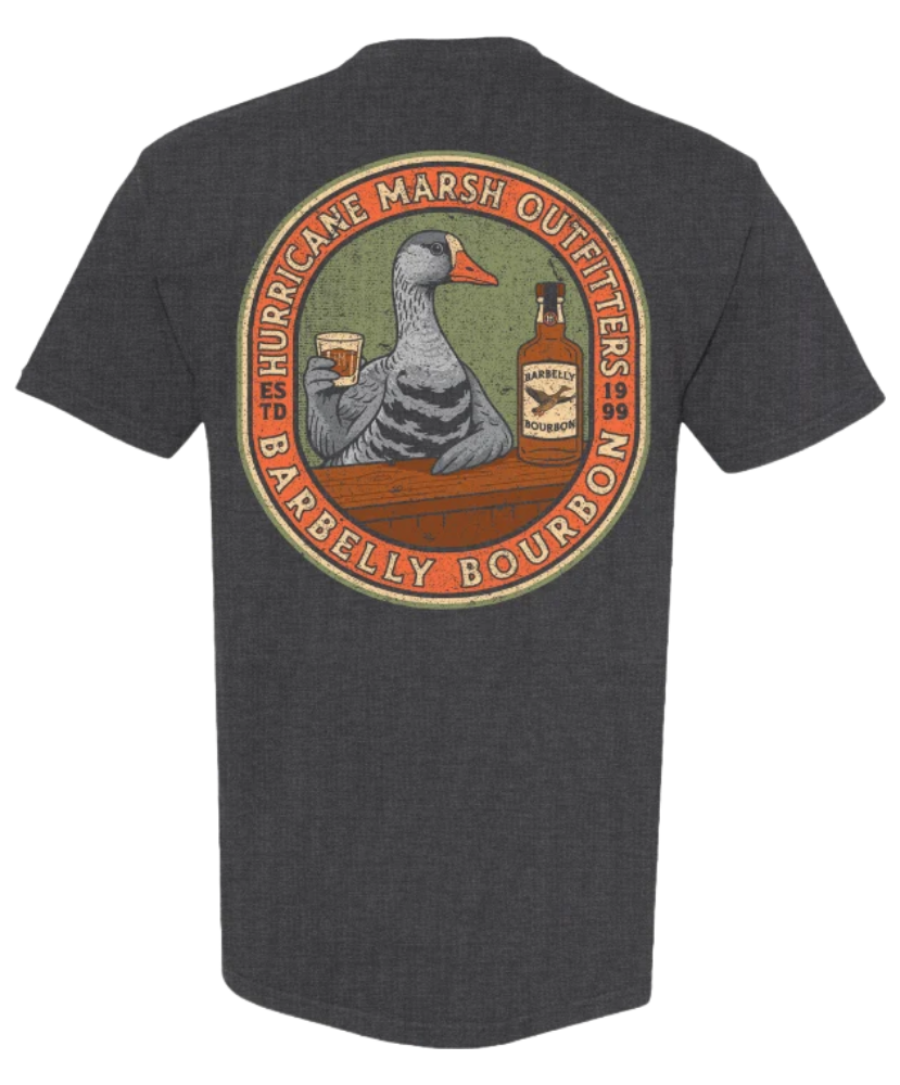 Hurricane Marsh - Barbelly Bourbon Tee