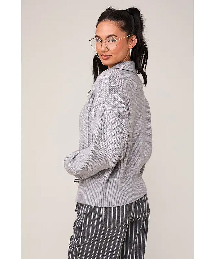 Deb Double Way Zip Sweater – Shades Sunglasses