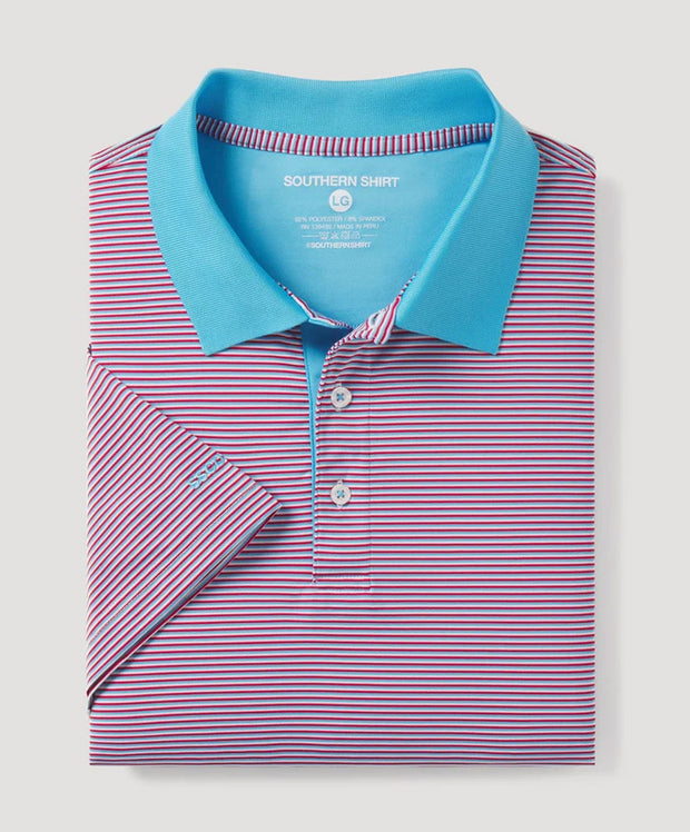 Southern Shirt Co - Victory Stripe Polo