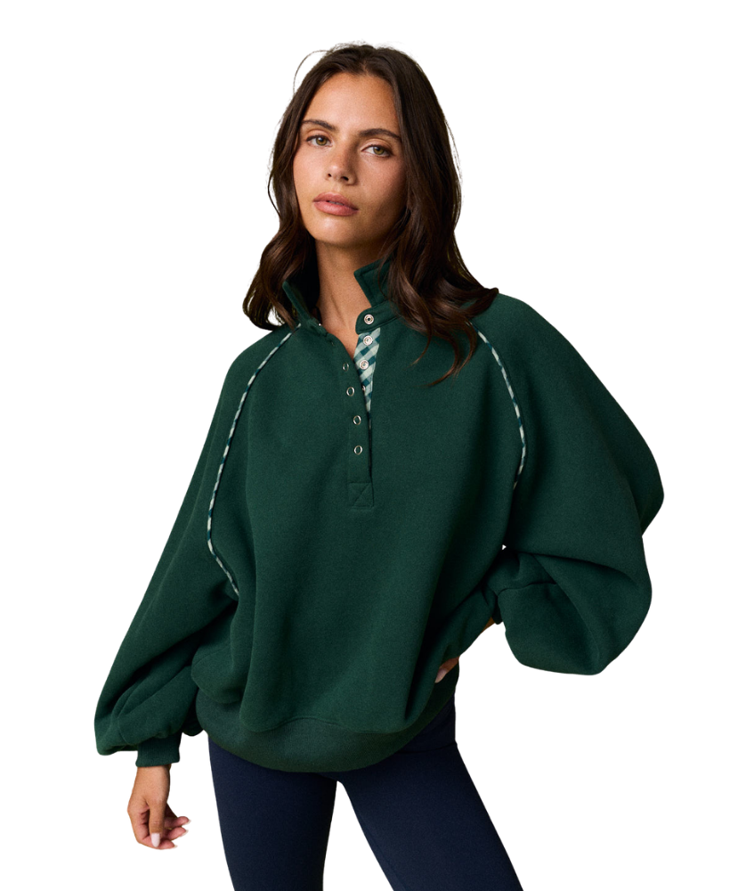 Boutique - Elowen Half Snap Pullover