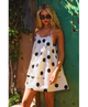 Tay Tie Strap Trapeze Stretch Mini Dress