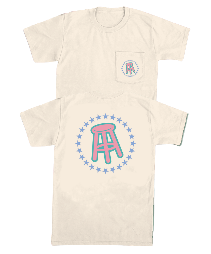 Barstool Sports - Stools & Stars Pocket Tee