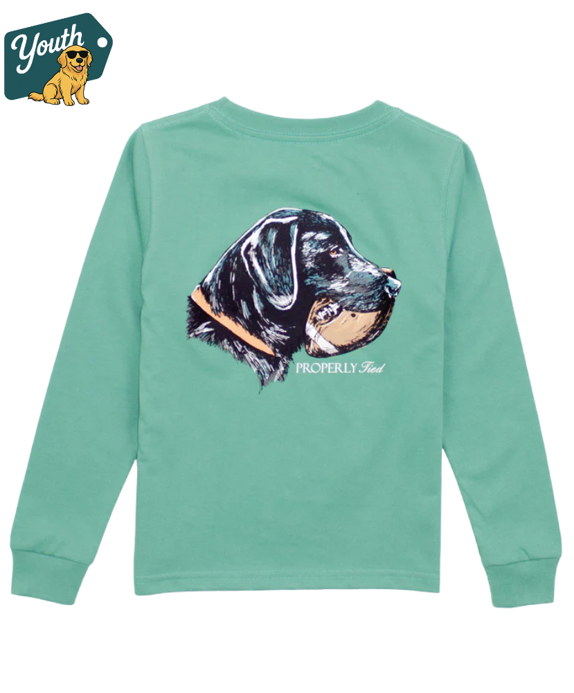 Properly Tied - Youth Good Catch LS Tee