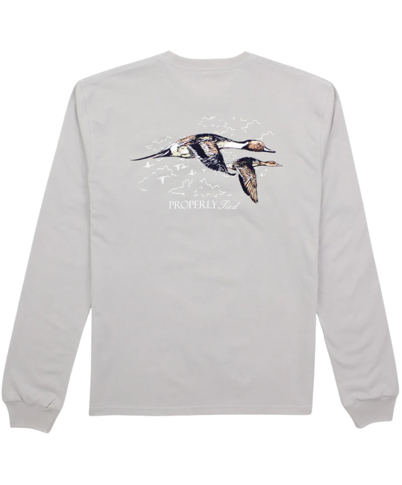 Properly Tied - Pintails LS Tee
