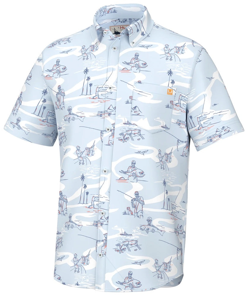 Huk - Fish Bones Kona Shirt