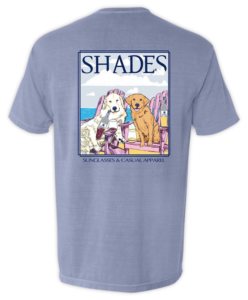 Shades - Wine Dog Tee