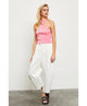 Gabby Gather Halter Knit Top