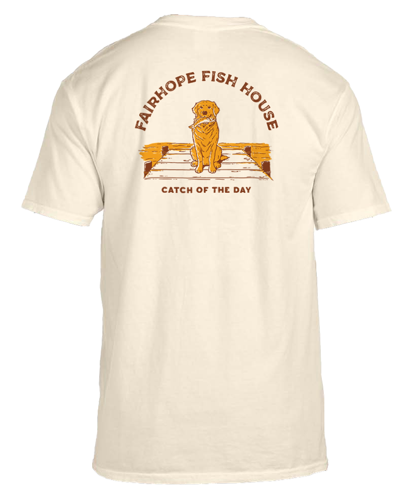 Fairhope Fish House - Catch of the Day T-Shirt
