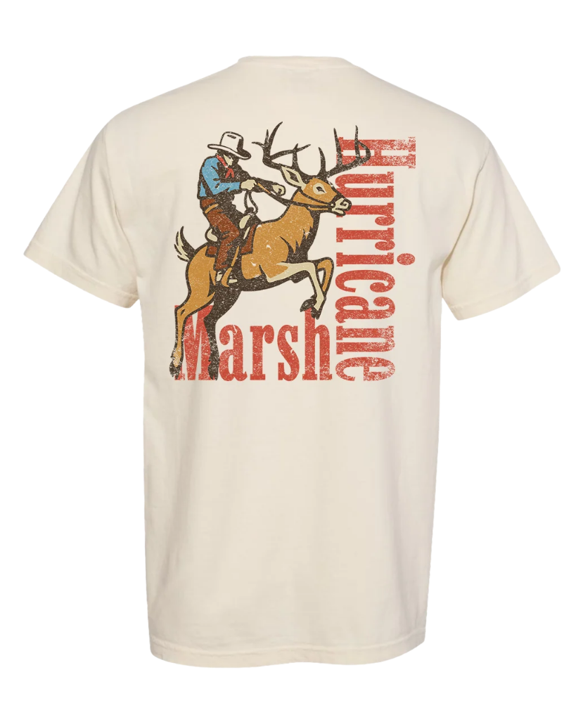 Hurricane Marsh - Buckin' Buck Rodeo Tee
