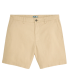 GENTEAL khaki shorts with a brand label on a white background