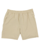 KHAKI Performance shorts on a white background