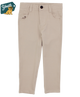 khaki Youth Performance pants with a small logo on a white background