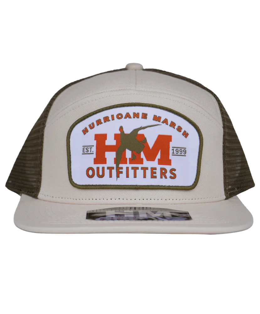 Hurricane Marsh - The OG Red Leg 7 Panel Hat