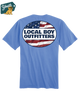 Local Boy - Youth Distressed USA T-Shirt