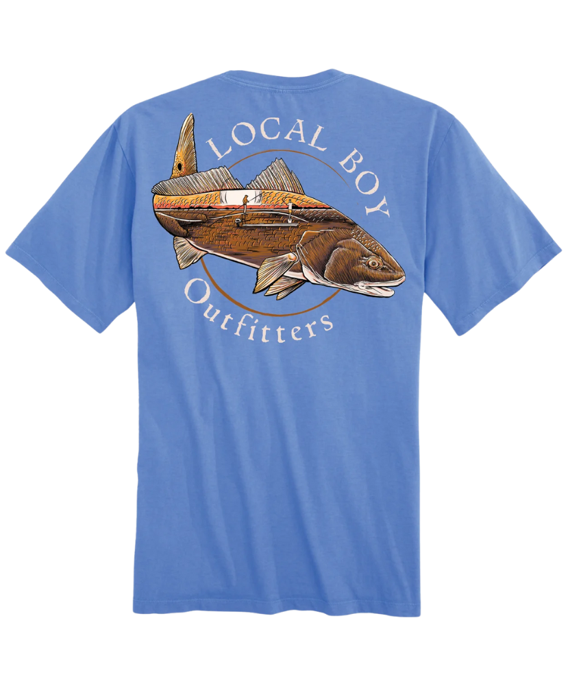 Local Boy - Marsh Red T-Shirt