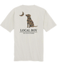 Local Boy - Autumn Duck Camo Dog & Moon Tee