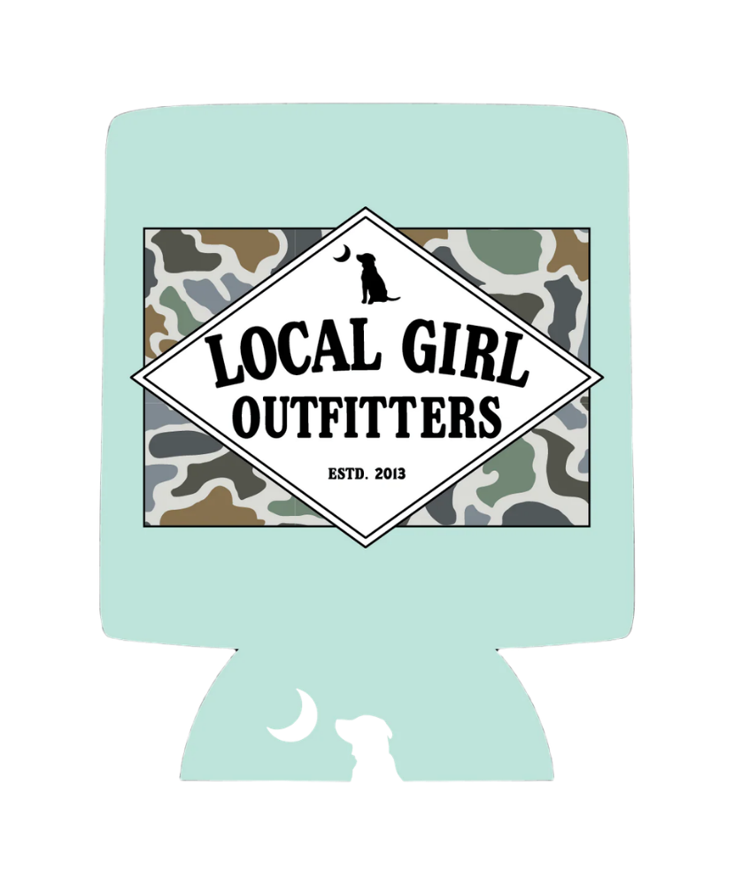 Local Girl - Founder'S Flag Lcf Bluff Koozie