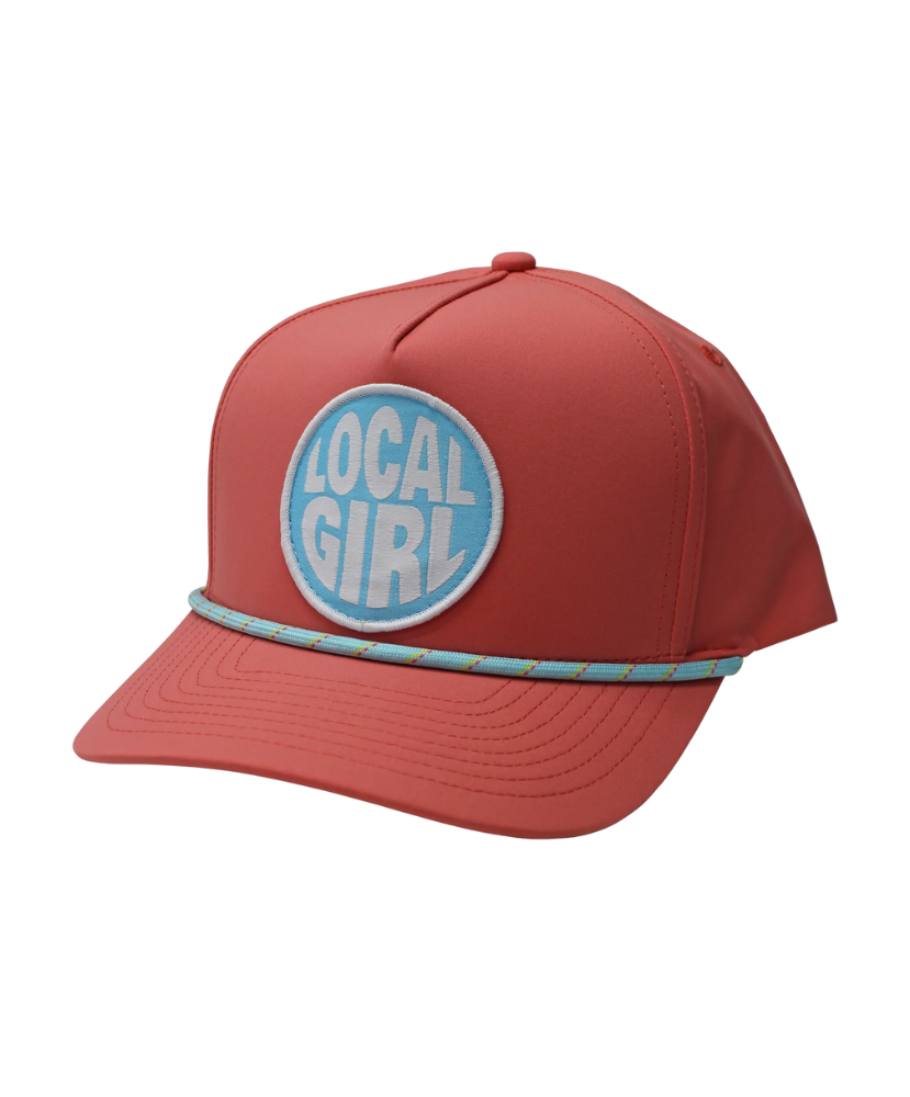 Local Girl - Bubble Badge Rope Hat