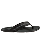 Black sandal on a white background