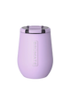 Purple insulated wine tumbler with Brumate logo on a white background UNCORK'D 14OZ LAVENDER