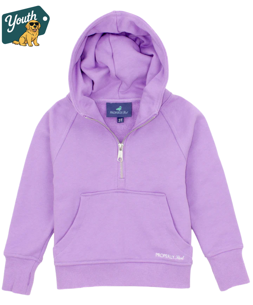 Properly Tied - Girls Apres Ski Crop Hoodie