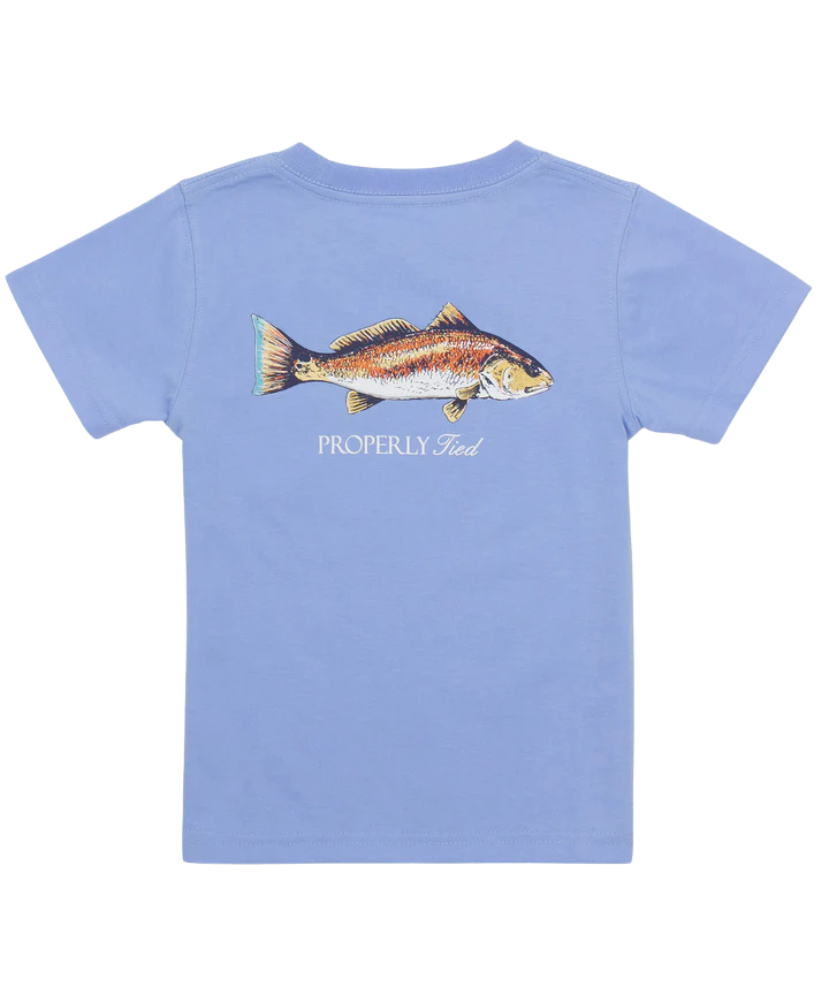 Properly Tied - Youth Redfish Tee