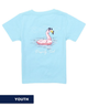 Properly Tied - Youth Flamingo Float Tee