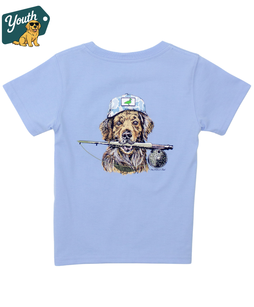 Properly Tied - Boys Fishing Buddy Tee