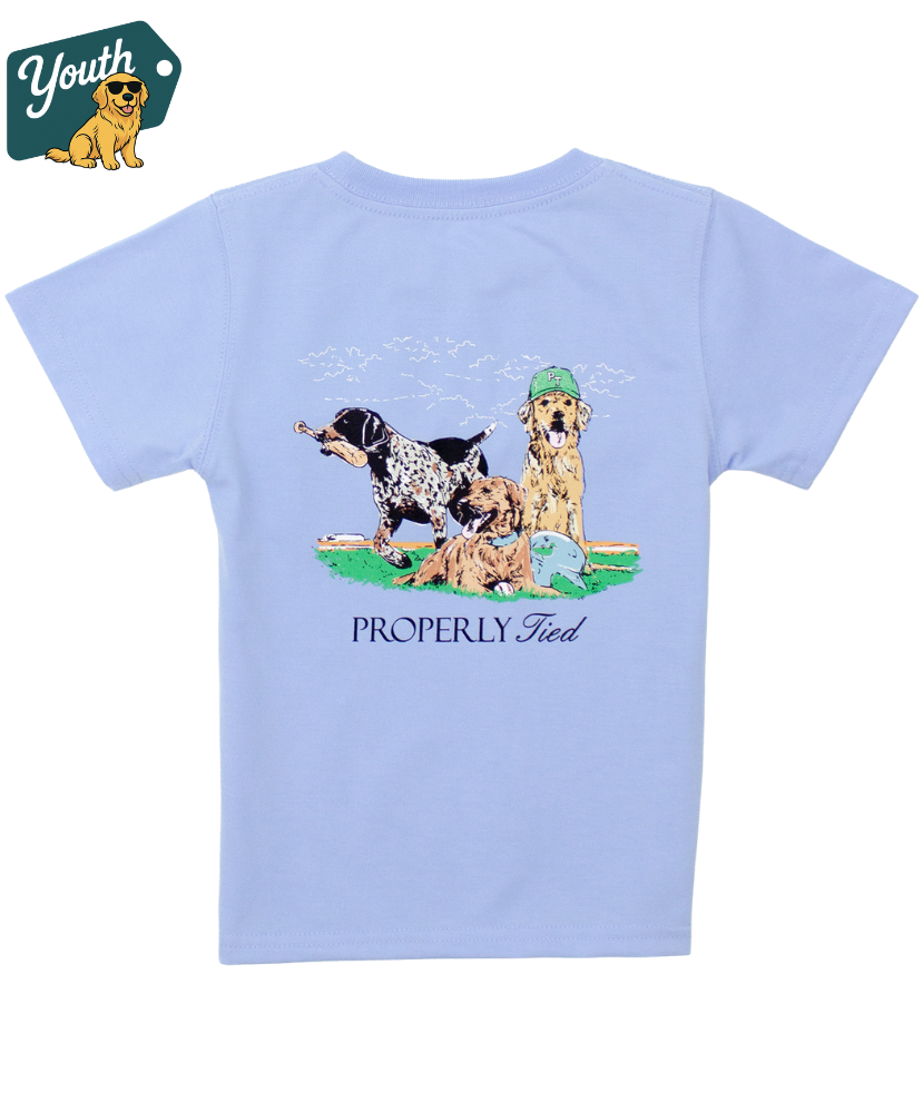 Properly Tied - Boys Diamond Dogs Tee