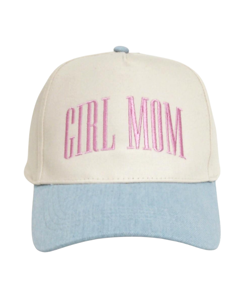 Girl Mom Embroidered Hat