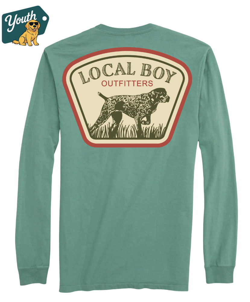 Local Boy - Youth GSP Badge LS Tee