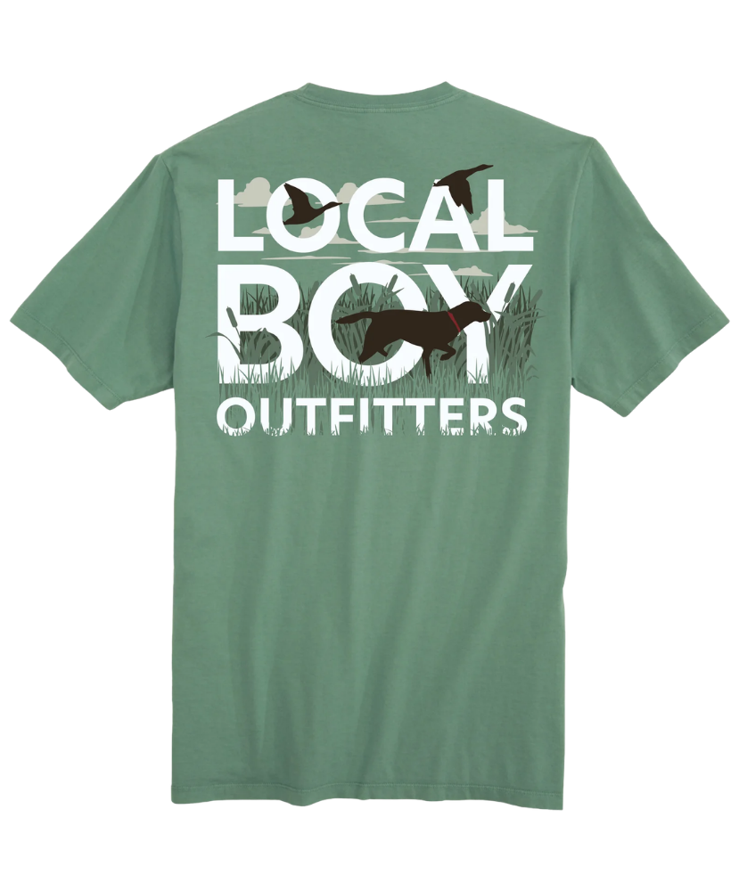 Local Boy - Text and Tail T-Shirt