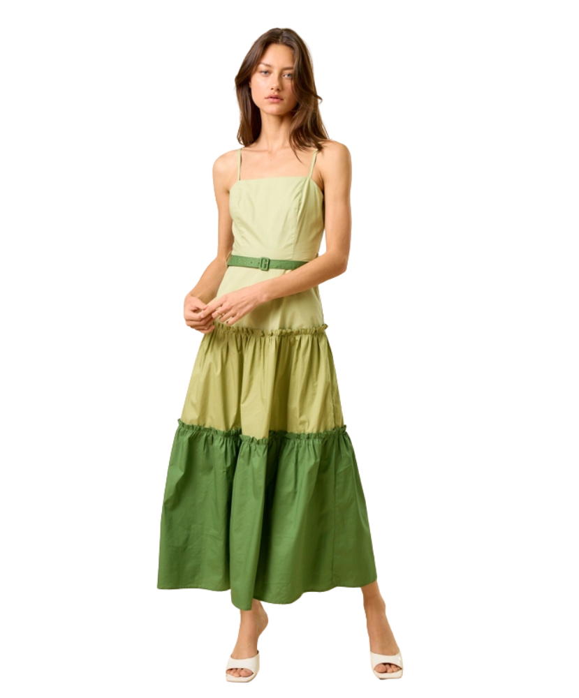 Kelsey Smocked Maxi Dress