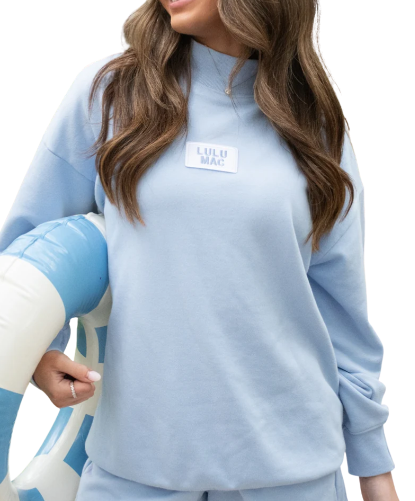 Lulu Mac - Terry Cloth Mockneck