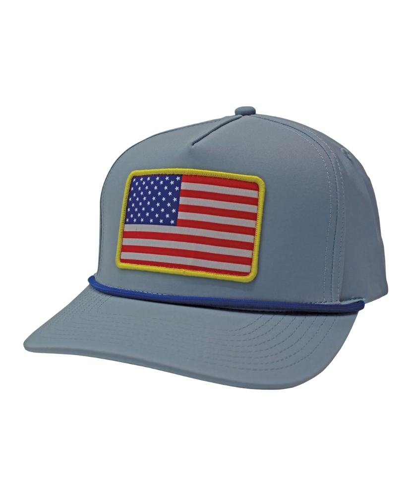 Local Boy - Patriot Patch High Crown Rope Hat