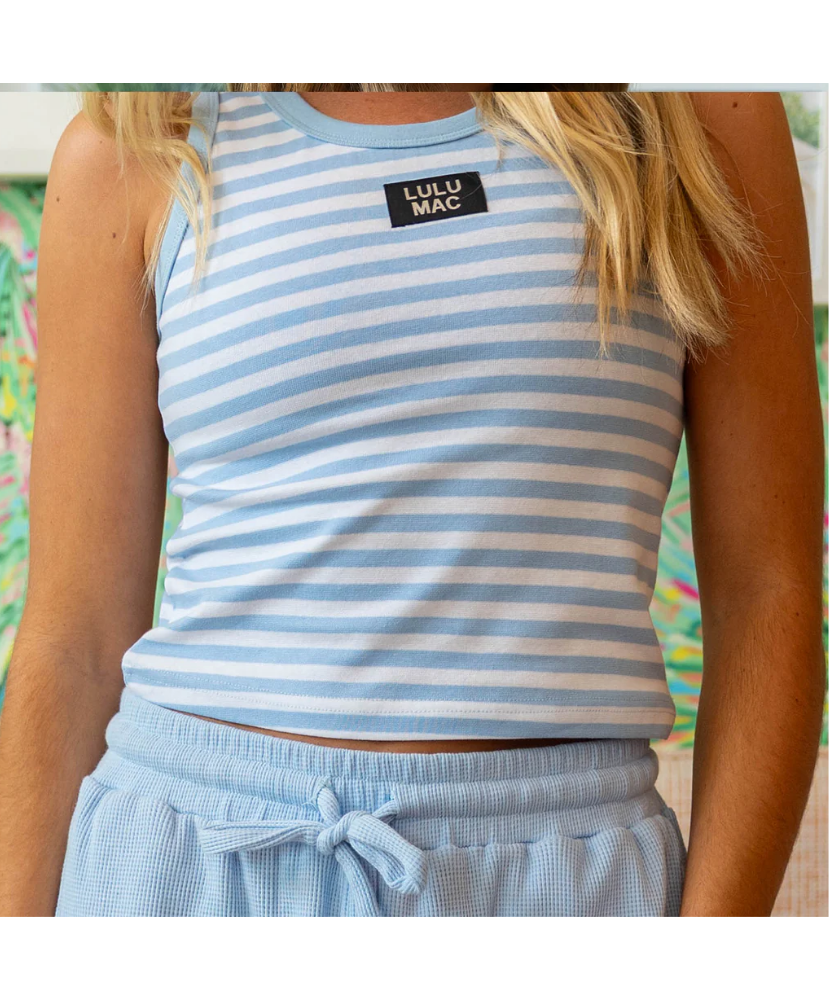 LULU MAC- Stripe Society Tank