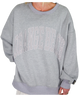 Lulu Mac - Orange Beach Stitch Crewneck