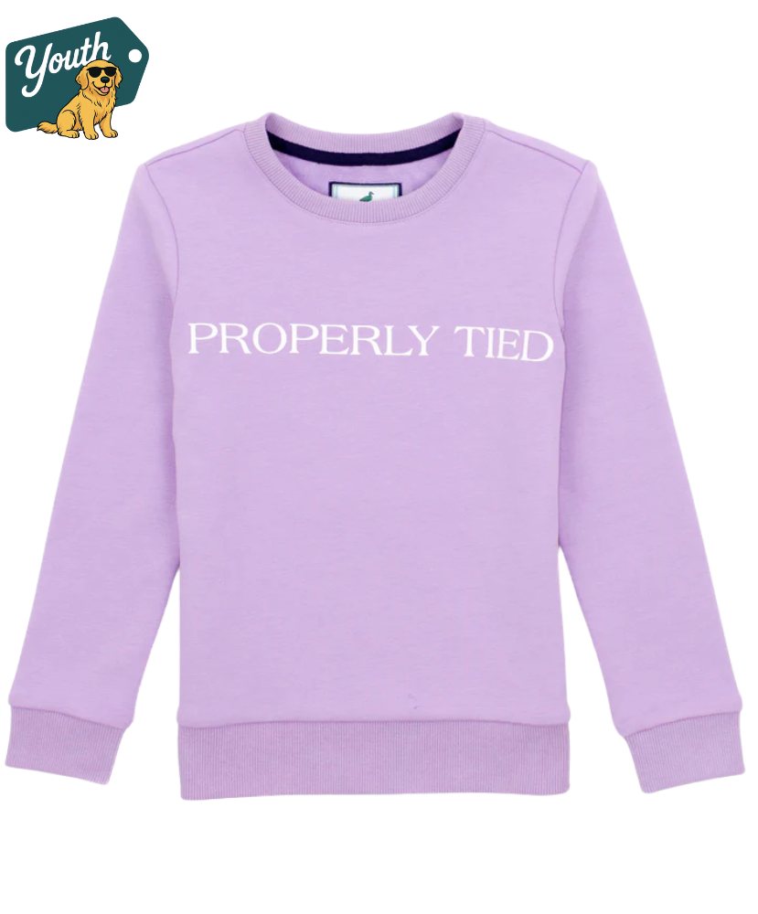 Properly Tied - Girls Laurel Crew