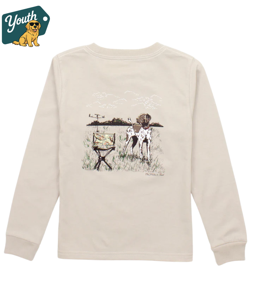 Properly Tied - Youth Dove Hunt LS Tee