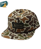 YOUTH Camouflage cap with 'Local Boy Outfitters' logo on a white background