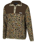 Camo Print quarter snap pullover. Local Boy Brand.