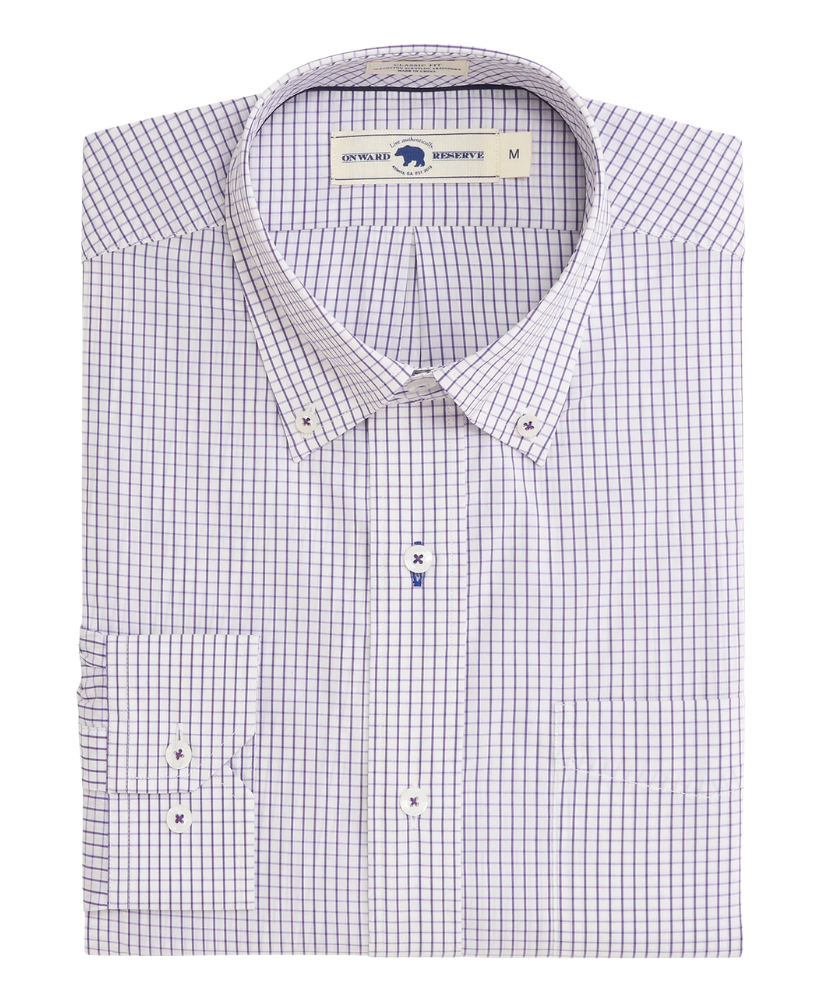 Onward Reserve - Tattersall Classic Fit Quad Woven