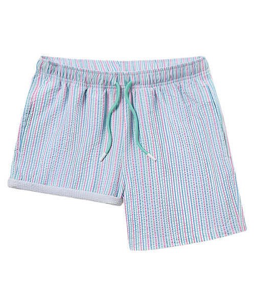 メンズウェア TANGRAM / SEERSUCKER TURF STRETCH SHORTS terry-cut-off-shorts-black-