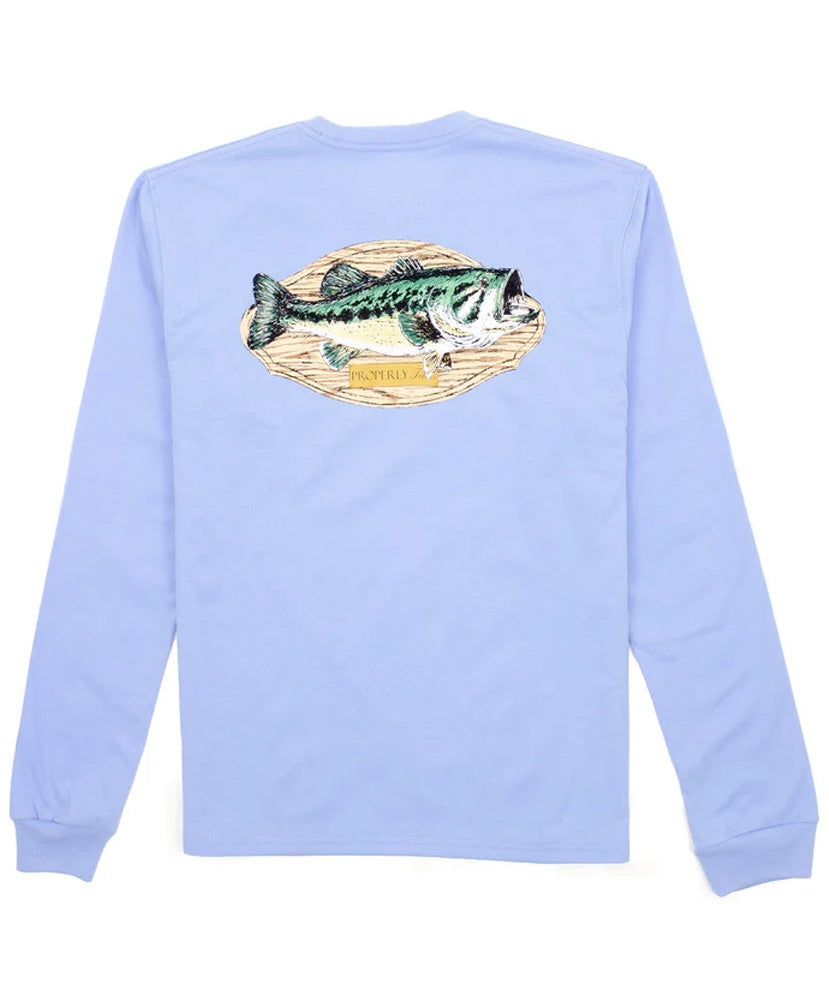 Properly Tied - Bass Mount LS Tee