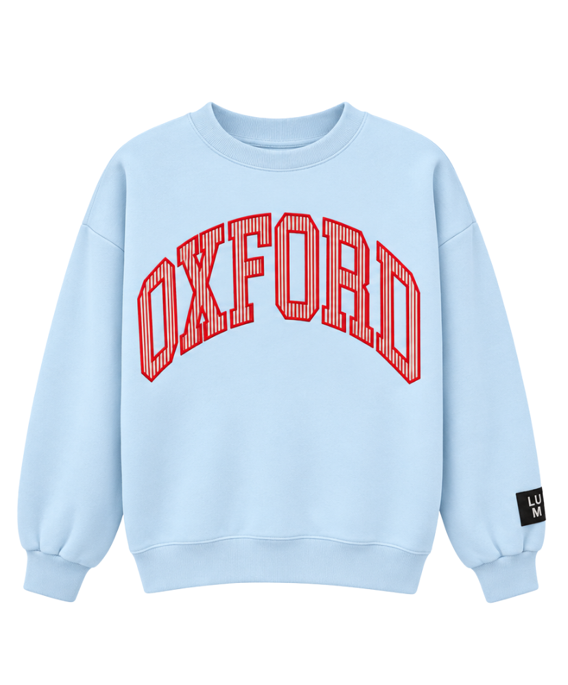 Lulu Mac - Oxford Stripe Crewneck