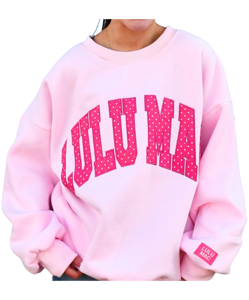 LULU MAC - Polka Dot Sweatshirt