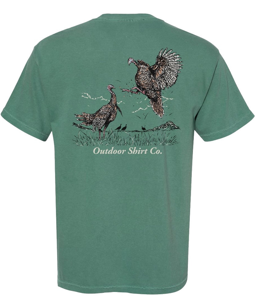 Outdoor Shirt Co - Turkey Fight Pocket Tee