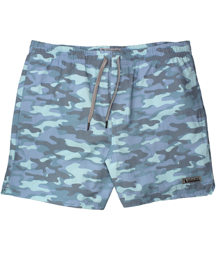 Local Boy - Camo Swim Trunk